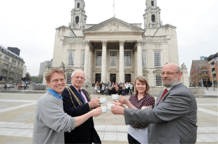 Leeds FAN launch photo from Yorkshire Evening Post